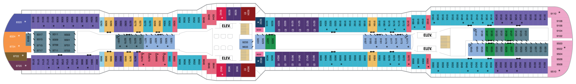 Deck 9 plan